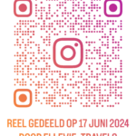 QR code naar reel over Fabrique des Lumières op Insta