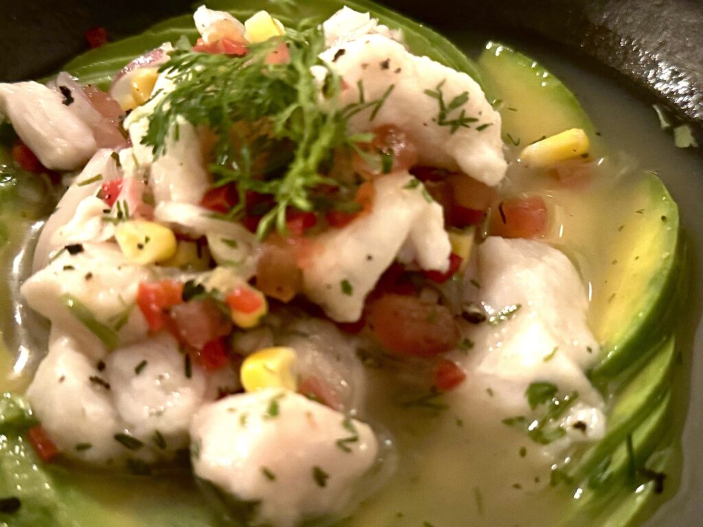 ceviche alma restaurant cartagena