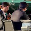 Cuarteto Iberia live tijdens zomerconcert op terras bij het Muziekgebouw aan het IJ