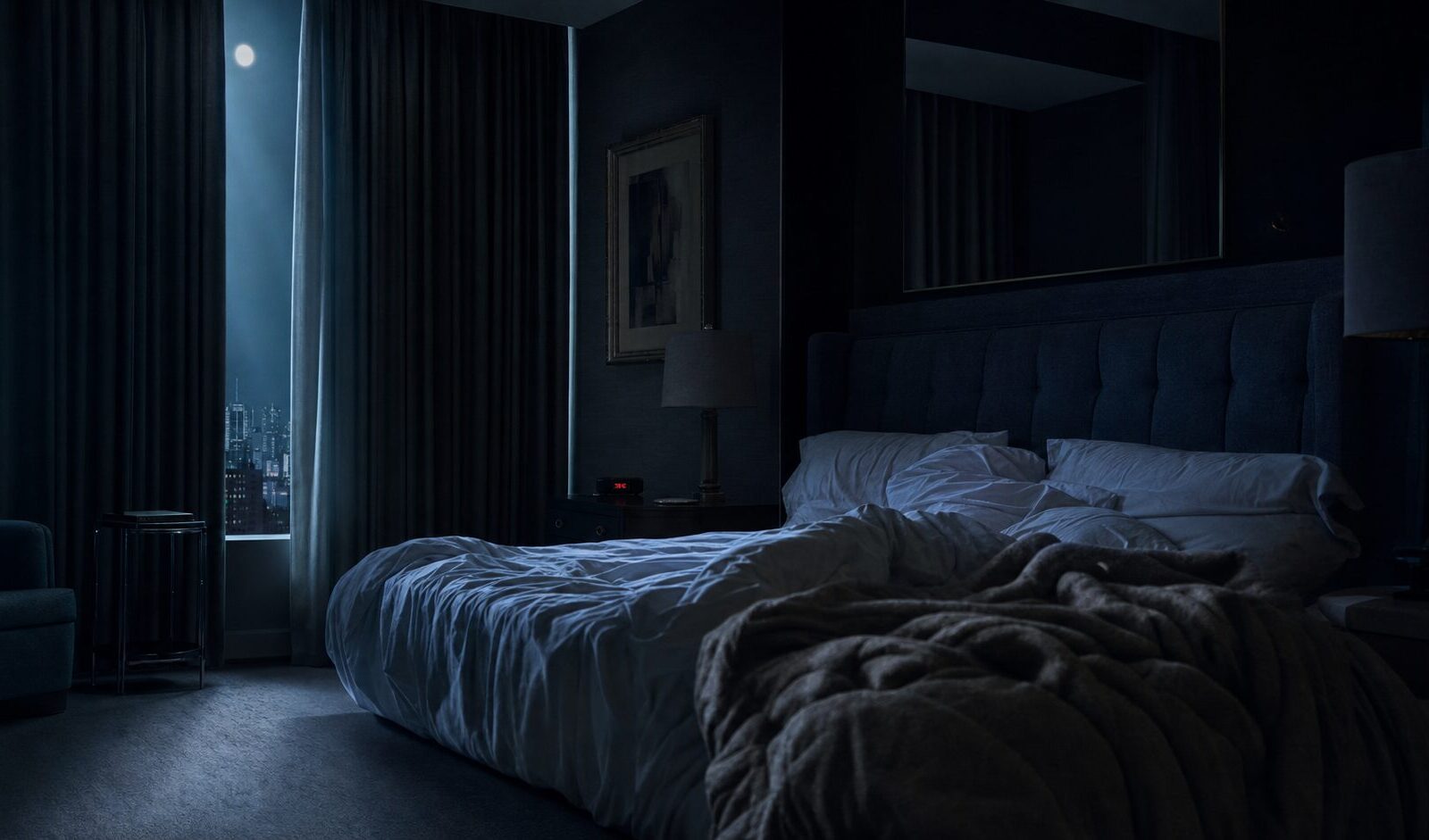 Slapeloze hotelkamer om 4 uur, sfeerbeeld voor column